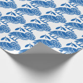 Valsymbool van gemeente Athene embleem owl bi Cadeaupapier (Hoek)