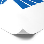 Valsymbool van gemeente Athene embleem owl bi Poster (Hoek)