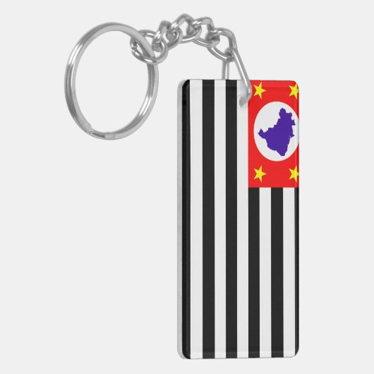 Valsymbool van Sao Paulo Sleutelhanger (Voorkant Links)