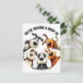 VALT OP ELKE GELEGENHEID or Feestdag Feestdagenkaart (Staand voorkant)