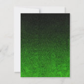 Valt zwart en groen glitterverloop (Achterkant)
