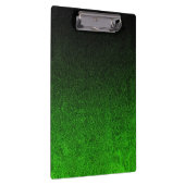 Valt zwart en groen glitterverloop klembord (Rechts)