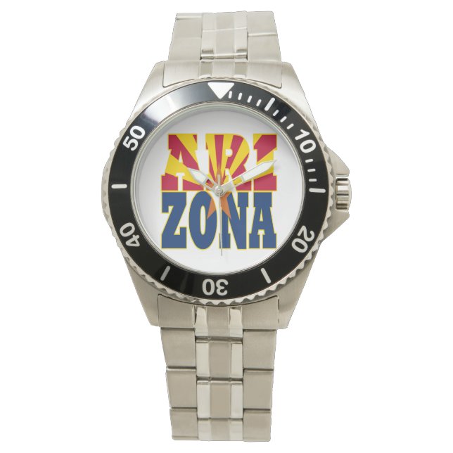 Valtekst Arizona Horloge (Voorkant)