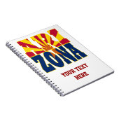 Valtekst Arizona Notitieboek (Rechterzijde)
