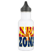 Valtekst Arizona Waterfles (Links)