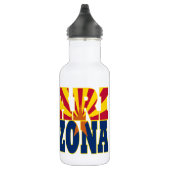 Valtekst Arizona Waterfles (Rechts)