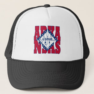 Valtekst Arkansas patriotic state Trucker Pet