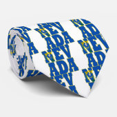 Valtekst van Nevada Stropdas (Opgerold)