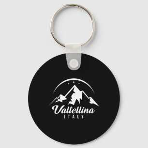Valtellina Italië Ski Resort Skiën Snowboarden So Sleutelhanger