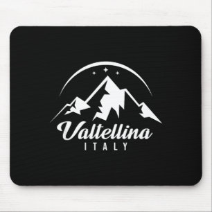 Valtellina Italië skigebied skiën snowboarden Muismat