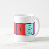 Valtteri periodieke lijstnaam mok (Voorkant rechts)