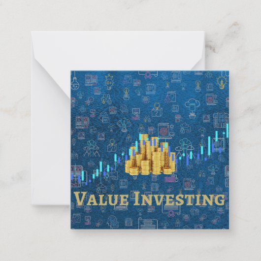 Value Investing Notitiekaartje (Voorkant)