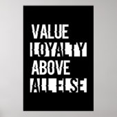 Value Loyalty - Ray Red Poster (Voorkant)