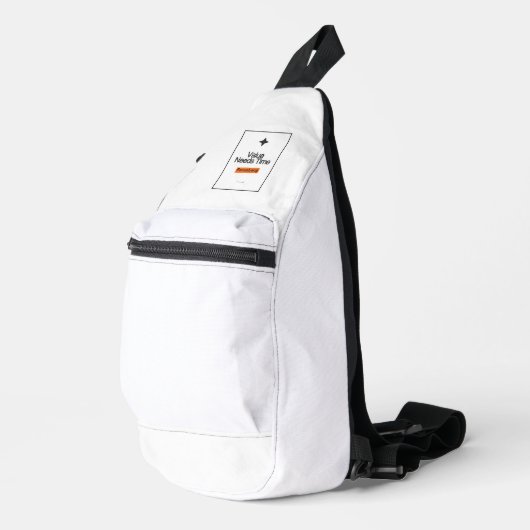 Value Needs Time Sling Bag | Focus Long Design (Rechterhoek)