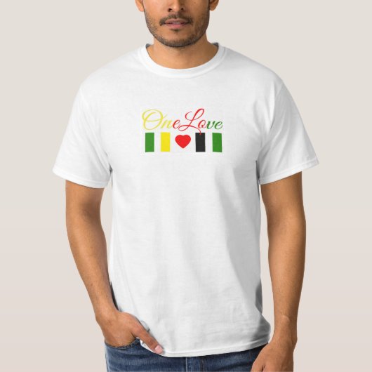 Value One Love Tshirt (Voorkant)