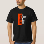 Value T-shirt voor mannen (Voorkant)