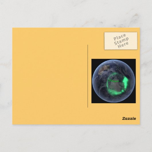 Valuegem Chiness Dragon Post Card Briefkaart (Achterkant)