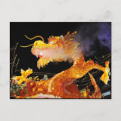 Valuegem Chiness Dragon Post Card Briefkaart (Voorkant)