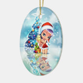 Valuegem KerstElf Ornament (Links)