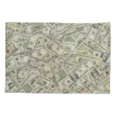 Valuta thema, eenvoudig ontwerp in de VS. Kussensloop (Achterkant)