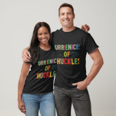 Valuta's van "Chuckles" in een uitbarsting van kle T-shirt (Unisex)