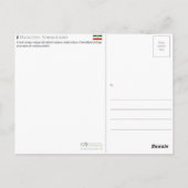 Valutaverkoper, Hargeisa, Somaliland Reis Briefkaart (Achterkant)