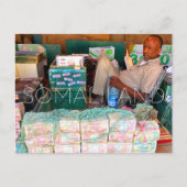 Valutaverkoper, Hargeisa, Somaliland Reis Briefkaart (Voorkant)