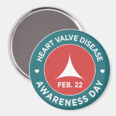 Valve Disease Day-3 bij kinderen. Magneet (Voorkant / Achterkant)