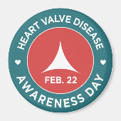 Valve Disease Day-3 bij kinderen. Magneet (Voorkant)
