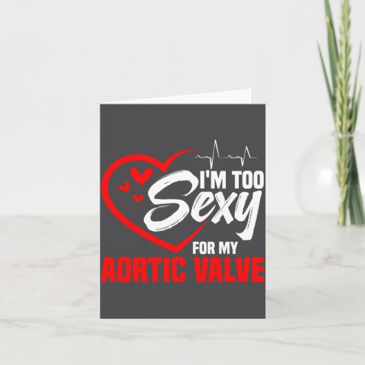Valve Replacement Heart Surgery Aortic Valve Repai Kaart (Voorkant)