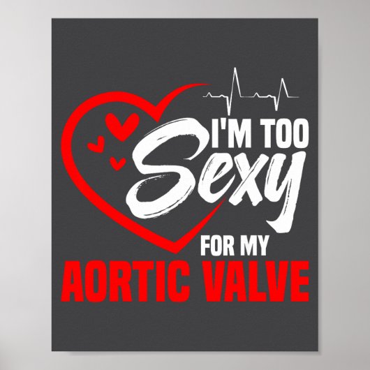 Valve Replacement Heart Surgery Aortic Valve Repai Poster (Voorkant)