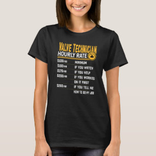 Valve-technicus-afstandsventilatortechnicus T-shirt