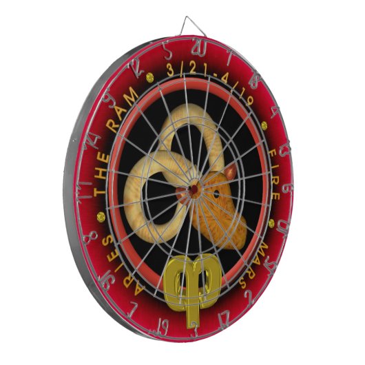Valxart Aries zodiac Dartbord (Voorkant Links)