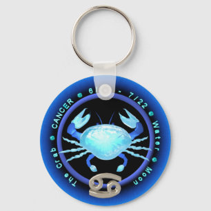 Valxart Cancer zodiac logo Sleutelhanger