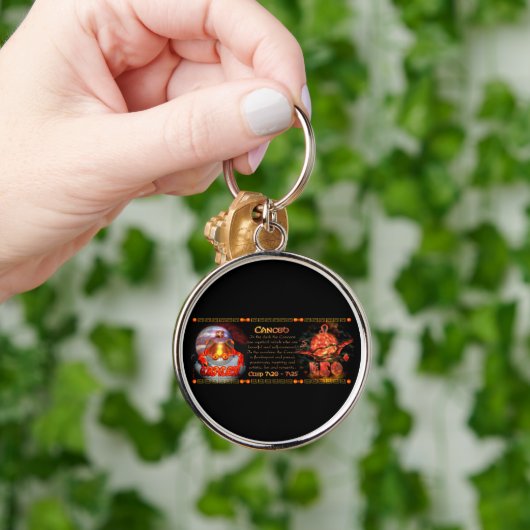 Valxart.com Cancer Leo zodiac Cusp is Canceo Sleutelhanger (Hand)