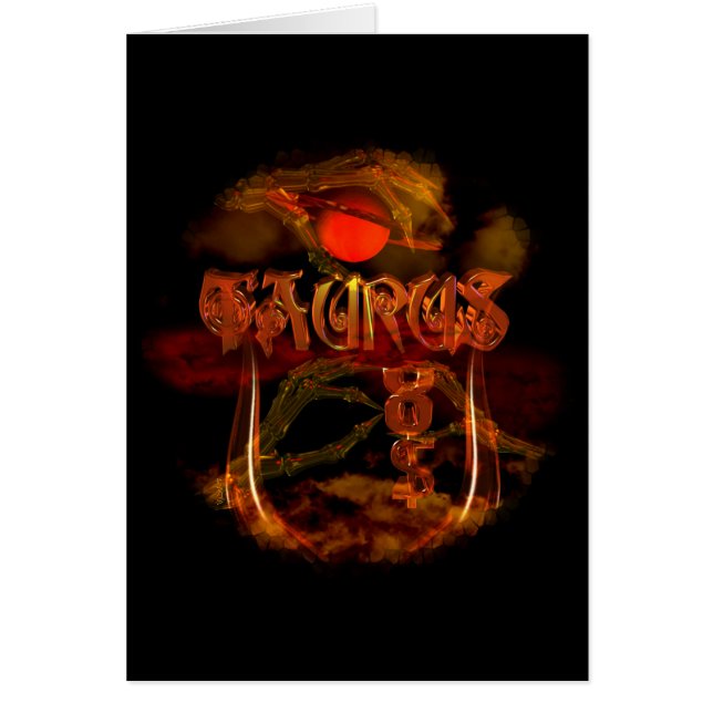 Valxart creepy zodiaa, geboren op Taurus (Voorkant)