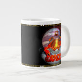 Valxart Gemincer is Gemini Cancer zodiac Cusp Grote Koffiekop (Voorkant rechts)