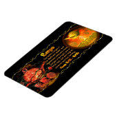 Valxart Gotische dierenriem geboren Leo Virgo Cusp Magneet (Linkerzijde)