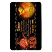 Valxart Gotische dierenriem geboren Leo Virgo Cusp Magneet (Verticaal)