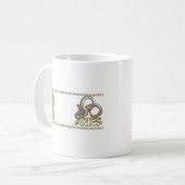 Valxart Leo Aries diervriendelijke cadeaus Koffiemok (Voorkant links)