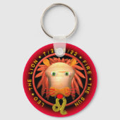 Valxart Leo zodiac Sleutelhanger (Voorkant)