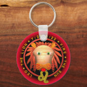 Valxart Leo zodiac Sleutelhanger (Voorkant)