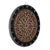 Valxart leopard dartboard dartbord (Voorkant Links)