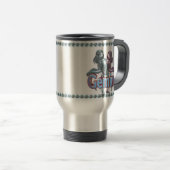 Valxart Pisces Gemini-astrologie Reisbeker (Voorkant rechts)