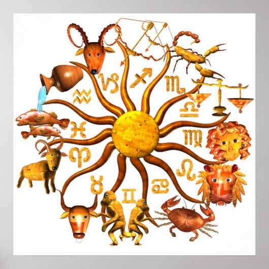 ValxArt poster van het snijwiel van hout (Voorkant)