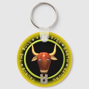 Valxart Taurus zodiac logo Sleutelhanger