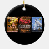 Valxart Zodiac Cusp Sagittarius Capricorn Keramisch Ornament (Achterkant)