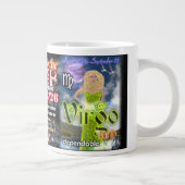 Valxart Zodiac Cusp van Leo Virgo Grote Koffiekop (Rechts)