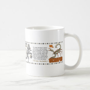ValxArt Zodiac Scorpio Metal Monkey 1980 1920 Koffiemok