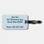 Vamonos Bagagelabel (Achterkant horizontaal)